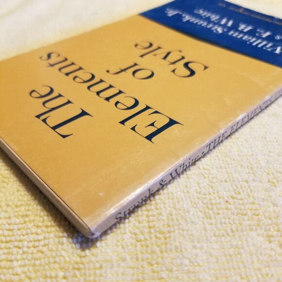 Vintage the elements of style paperback book 1970 - Picture 4 of 6